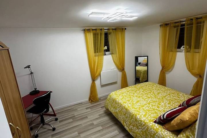 Appartement entier, :Charmant appartement à 7mn du centre - Proche commodités et transport en commun in Mulhouse, Région de Mulhouse