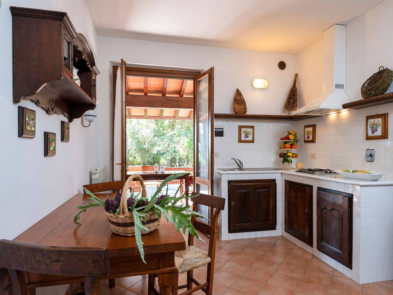 Appartamento intero, Wohnung für 2 Personen mit Veranda in Castiglione della Pescaia, Provincia di Grosseto