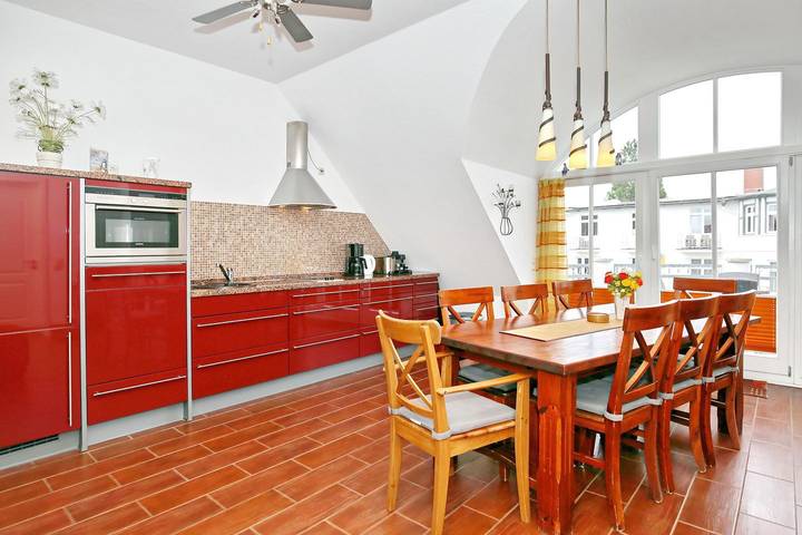 Vakantiewoning voor 5 personen, met balkon in Kühlungsborn