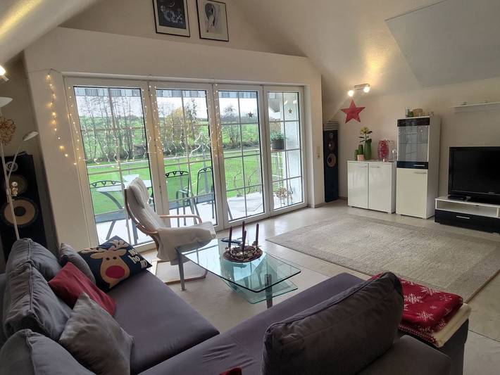 Ferienwohnung für 6 Personen, mit Balkon und Garten sowie Ausblick, kinderfreundlich - 1