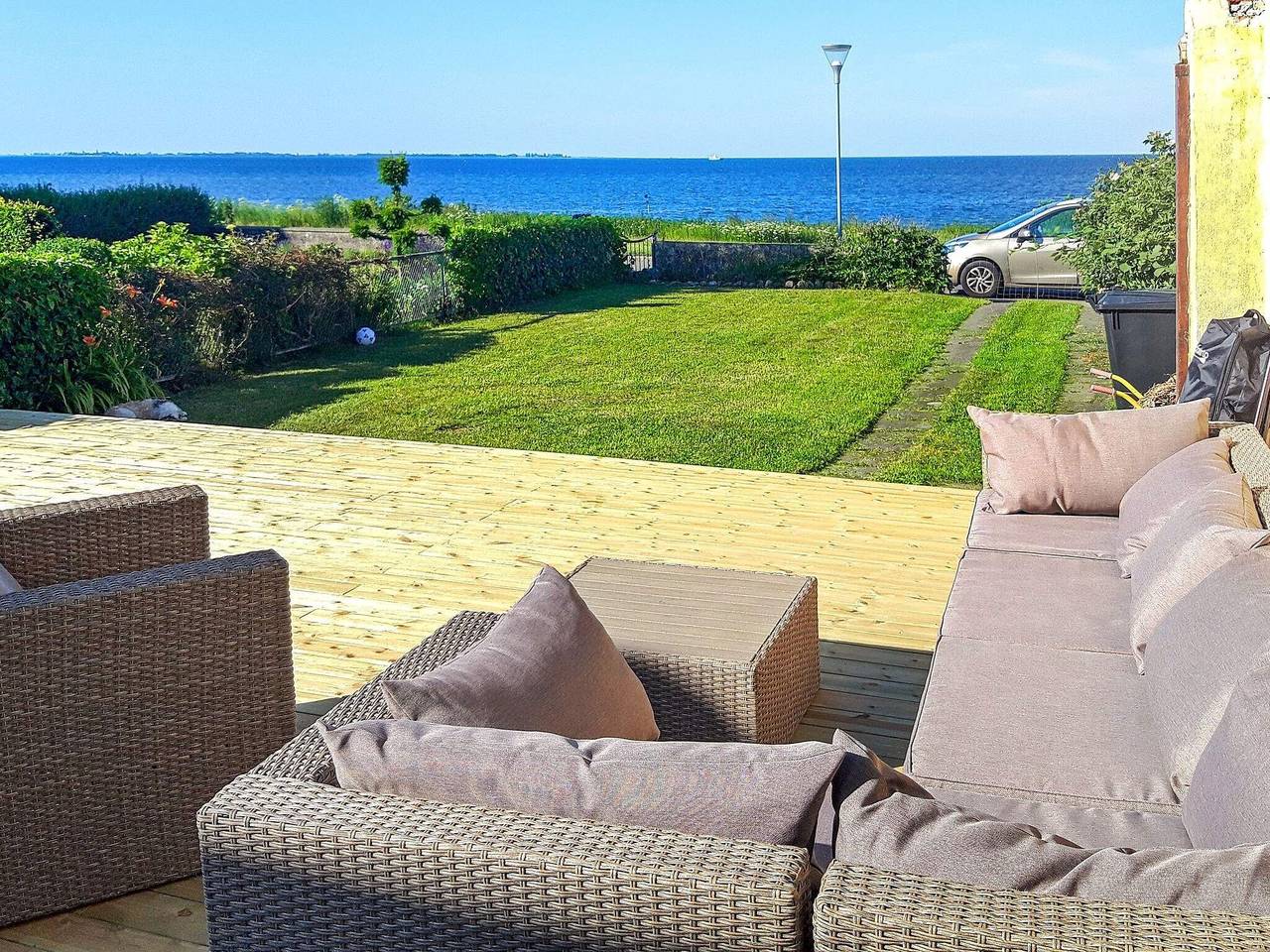 Meeres-Ruckzugsort in Bandholm in Bandholm, Schwedische Ostsee