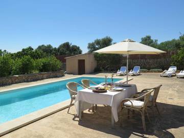 Ferienhaus in Cala s'Almonia, Santanyí für 4 