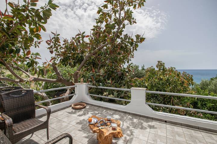 Ferienhaus für 4 Personen, mit Balkon und Garten in Rethymno und Umgebung