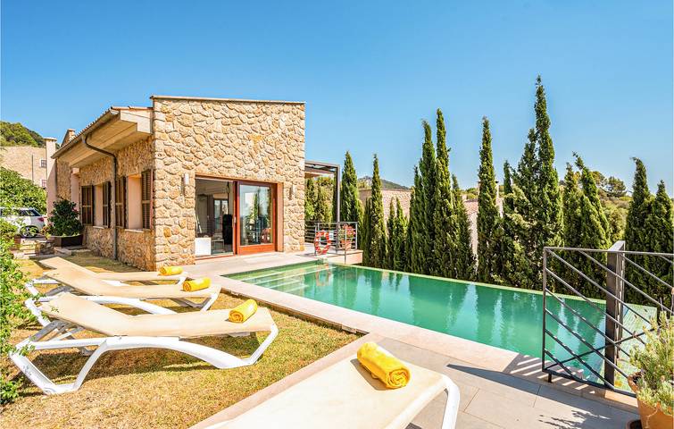 Ferienhaus für 6 Personen, mit Terrasse und Garten in Mancor de la Vall