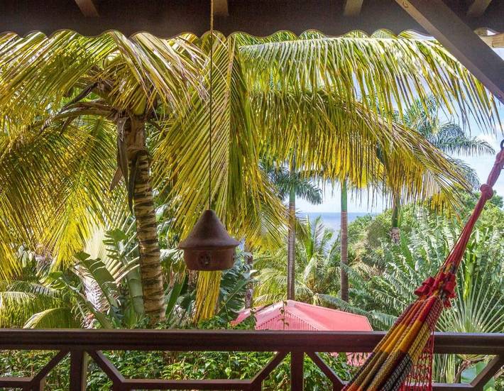 Maison d’hôte pour 6 personnes, avec jardin ainsi que vue et piscine, adapté aux familles en Guadeloupe
