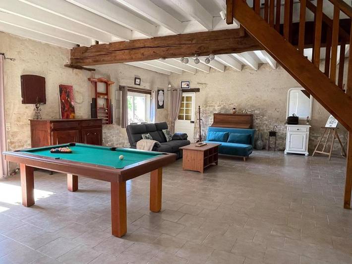 Maison d’hôte pour 10 personnes, avec vue et jardin à Saint-Romain-sur-Cher