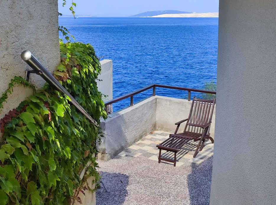 Ganze Ferienwohnung, Ferienwohnung an der Küste mit Meerblick  in Kvarner Festland