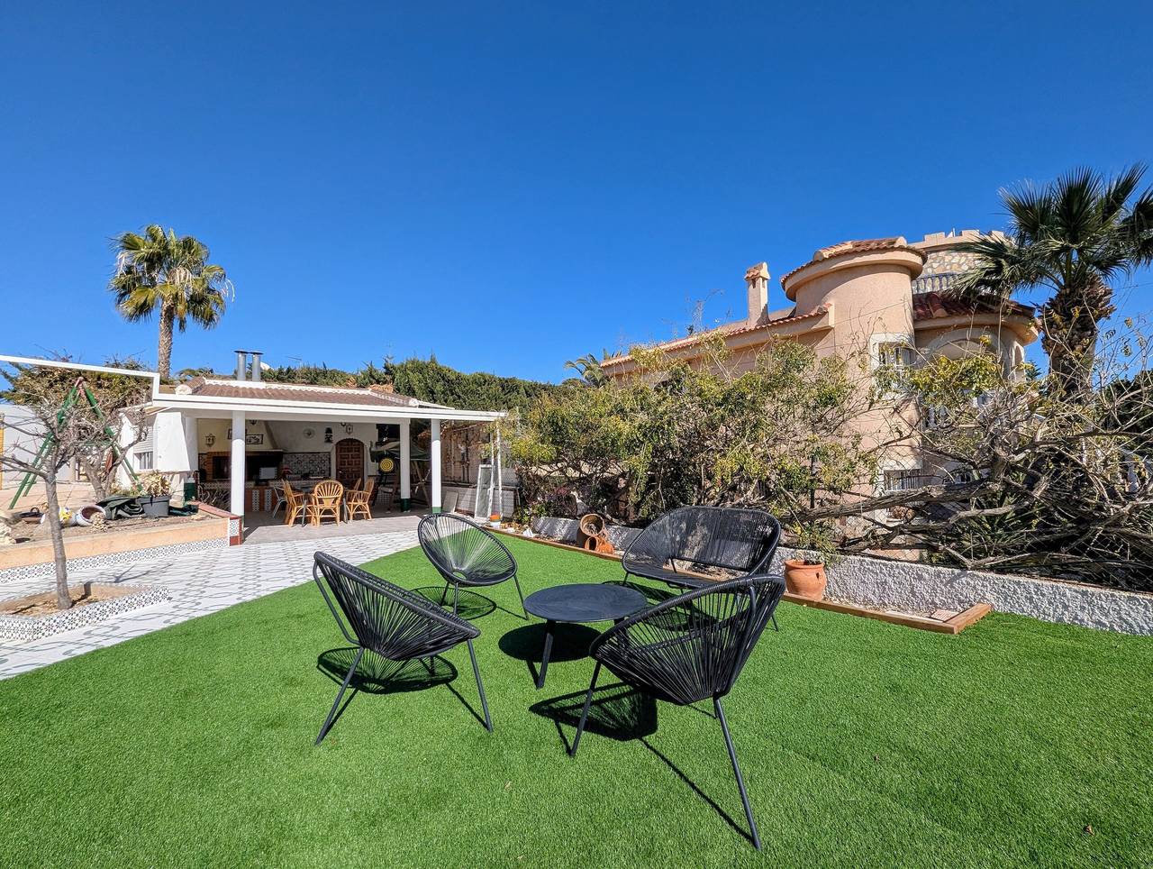 Ferienhaus 'R-70 Vacacional' mit privatem Pool, Wlan und Klimaanlage in Rojales, Costa Blanca