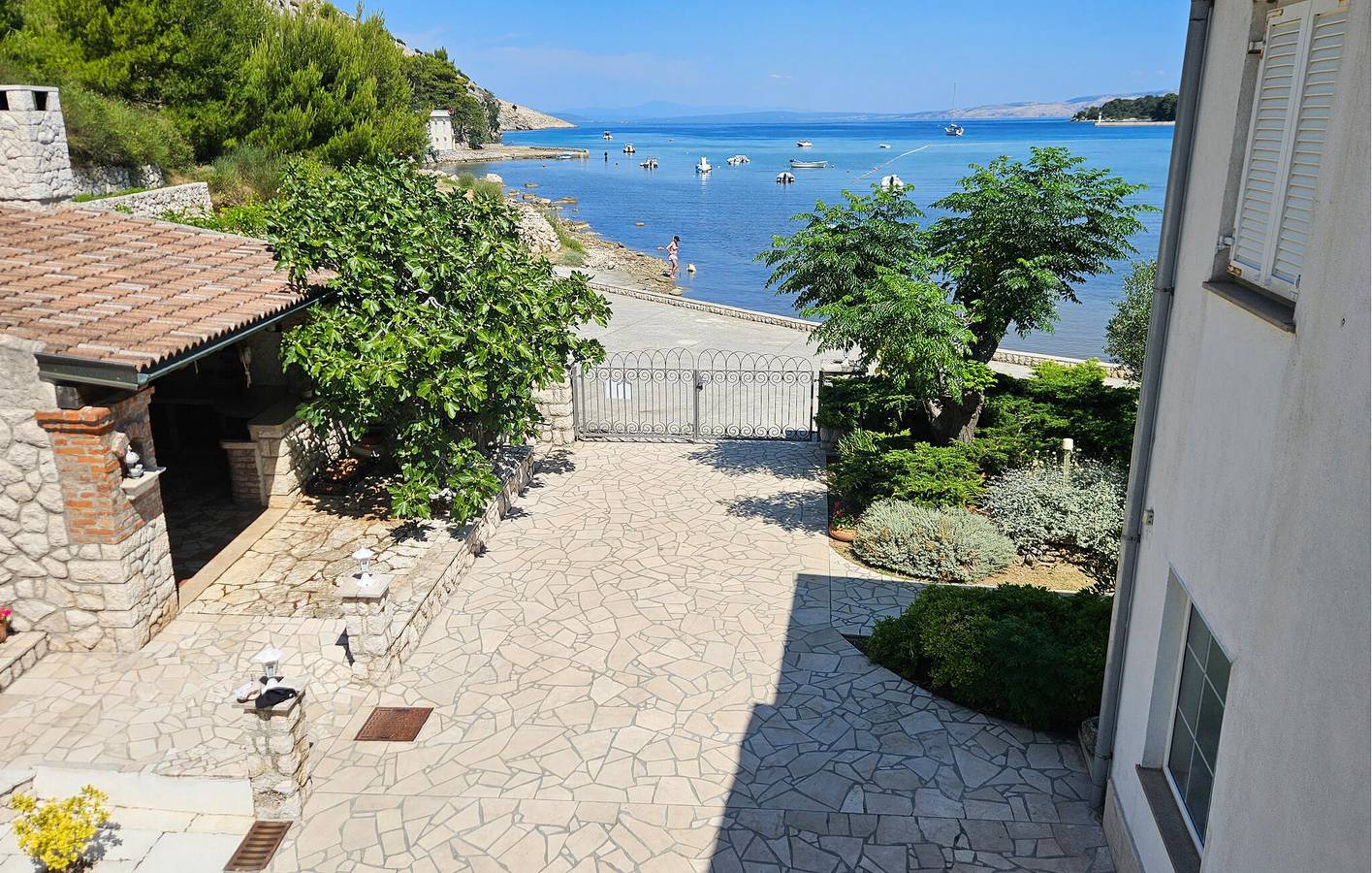 Ganze Ferienwohnung, Ferienwohnung für 4 Personen mit Terrasse in Lopar, Rab