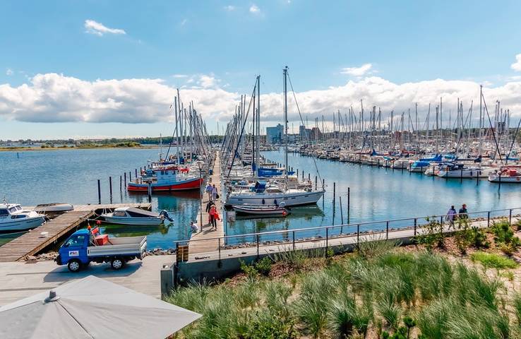 Ferienhaus mit Meerblick für 8 Personen, mit Seeblick und Balkon sowie Ausblick und Sauna in Heiligenhafen - 3