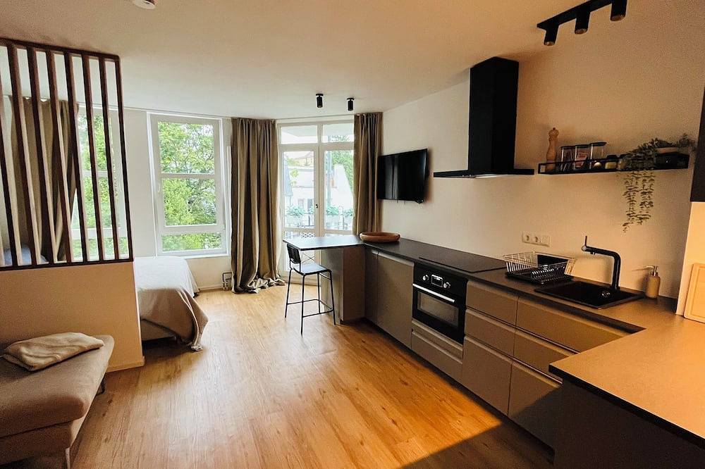 Ganze Wohnung, Löffelfertiges Design-Apartment neben Beethovenhalle mit Tiefgaragenstellplatz in Bonn, Rheinland