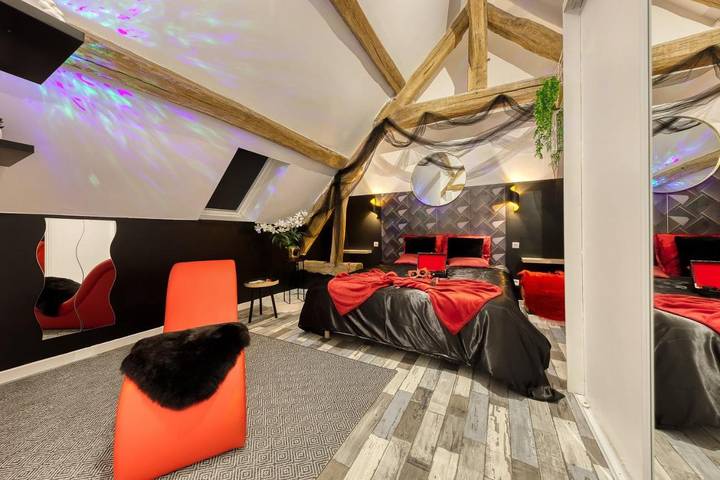 Gîte pour 2 personnes, avec vue dans Lesches