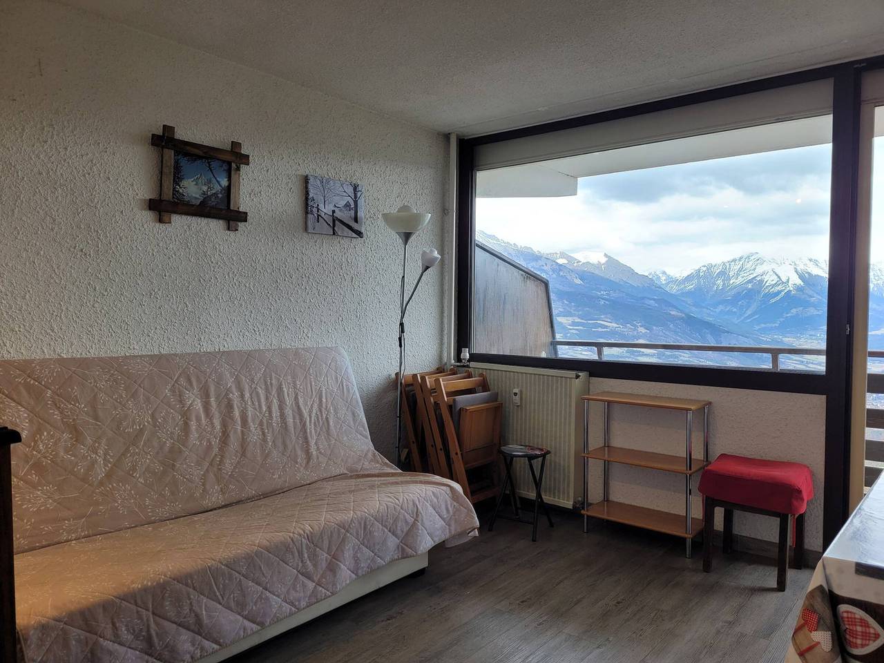 Estudio entero, Estudio acogedor para 4 personas con balcón y cerca de pistas in Pra-Loup, Uvernet-Fours