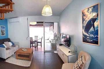 Gîte pour 6 personnes, avec terrasse dans Plage de Boucan Canot