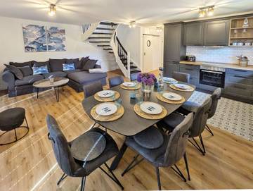 Ferienhaus für 8 Personen, mit Sauna und Garten sowie Terrasse, mit Haustier in Carolinensiel