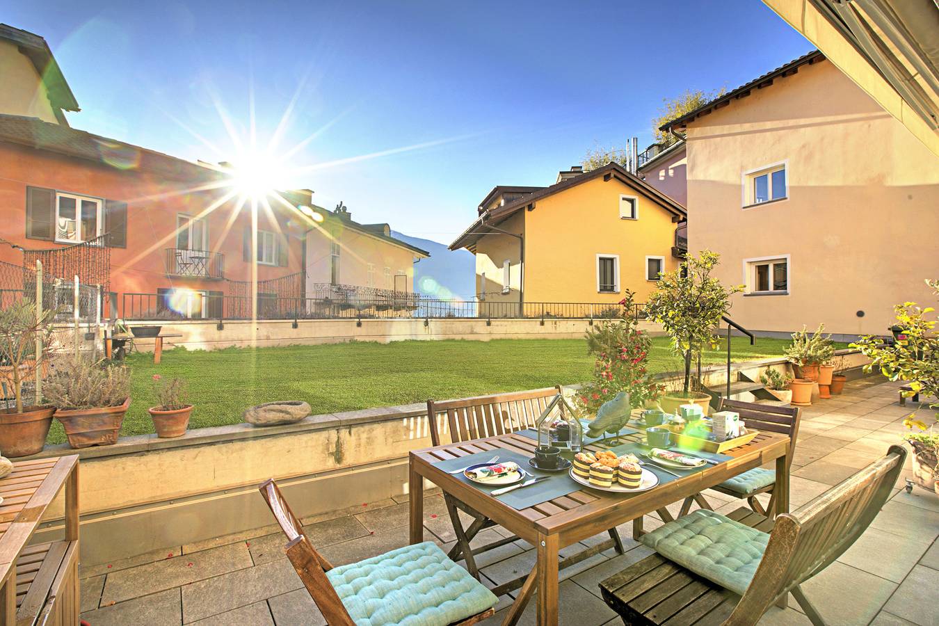 Ganze Wohnung, Ô Lac Ascona with Garden in Ascona, Tessiner Alpen
