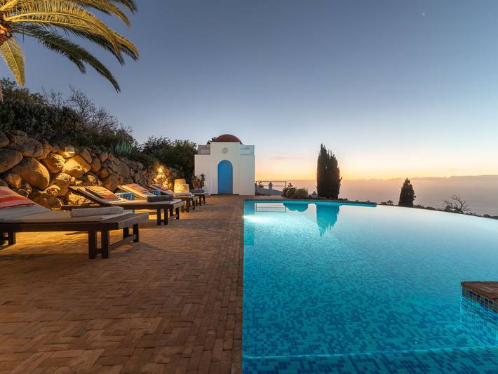 Casa rural para 6 personas, con Balcón además de Terraza y Jardín en Puntagorda