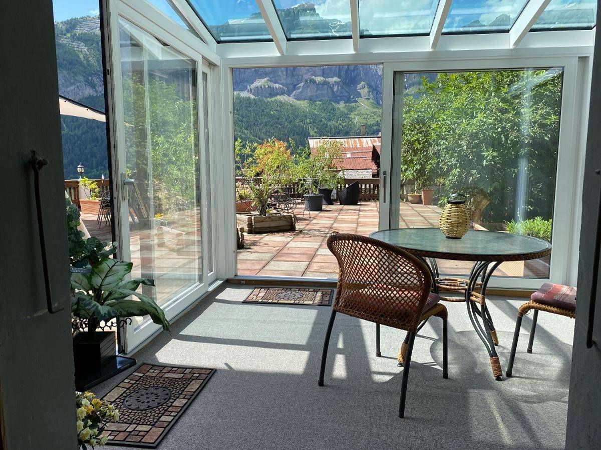 Double Room with Balcony in Albinen, Leukerbad & Umgebung