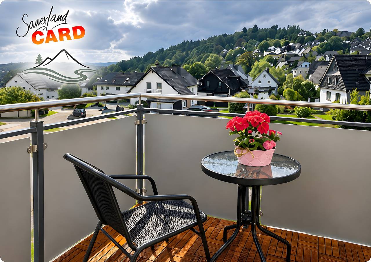 Ganze Wohnung, Die Komfort- Ferienwohnung "gierskopp.pur" im Sauerland! in Olsberg, die Mittelgebirge