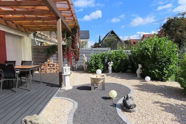 Ferienhaus für 4 Personen, mit Balkon und Garten in Meersburg