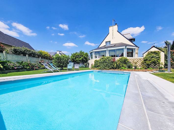 Location de vacances pour 8 personnes, avec terrasse et jardin, animaux acceptés à Saint-Philibert - 2