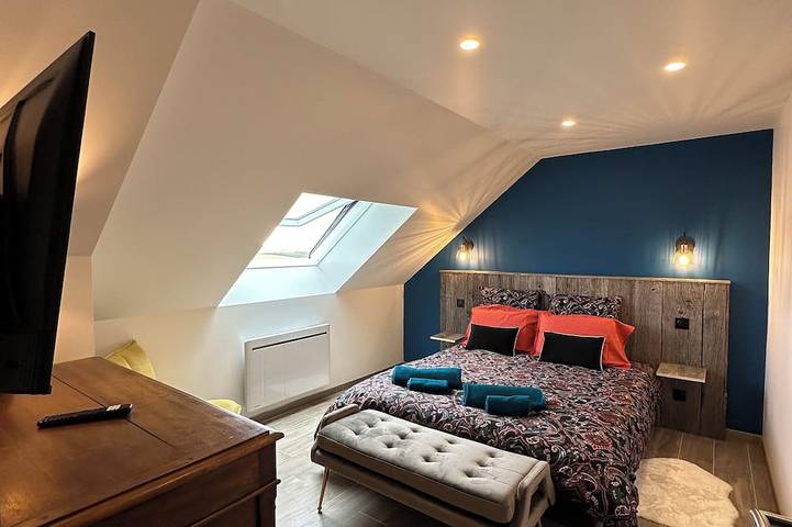 Location de vacances pour 8 personnes, avec terrasse et jardin à Chavot-Courcourt - 4