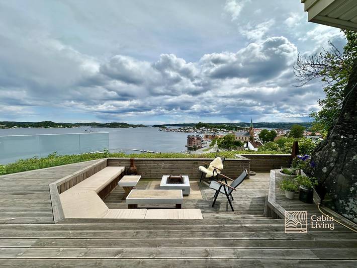 Residenz für 6 Personen mit Meerblick in Kragerø