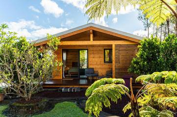 Maison de campagne pour 2 personnes, avec jardin et vue à La Plaine-des-Palmistes