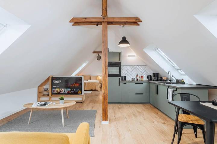 Ferienwohnung für 3 Personen, mit Terrasse und Garten sowie Ausblick in Brinckmansdorf