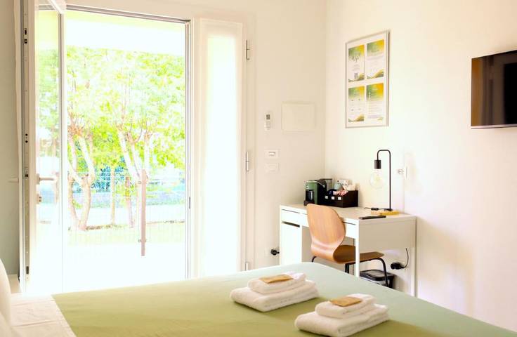 Pension voor 3 personen, met Terras en Tuin in San Donà di Piave