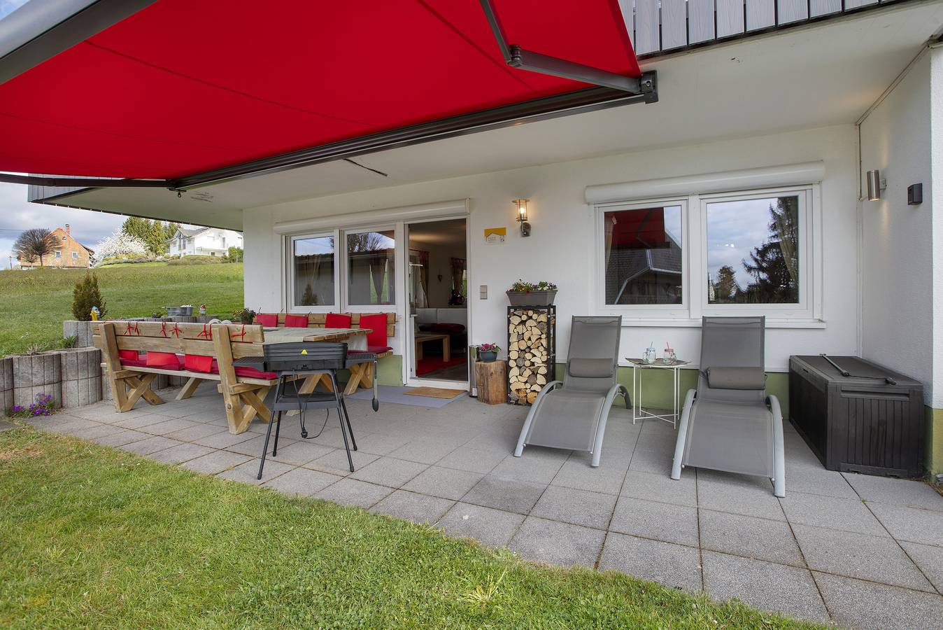 Ganze Wohnung, Ferienwohnung 'Bäumchen' mit Bergblick, Gemeinschaftsterrasse und Wi-Fi in Höchenschwand, Südschwarzwald