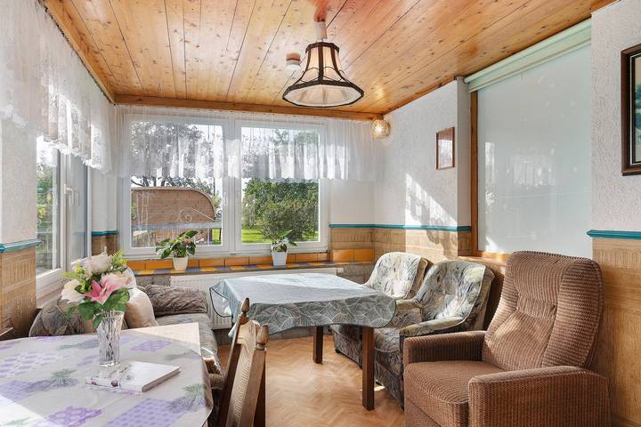 Apartamento entero, Apartamento 'Kerwel's Ferienzimmer' con terraza privada, jardín compartido y Wi-Fi in Ahrenshagen-Daskow, Vorpommern-Rügen