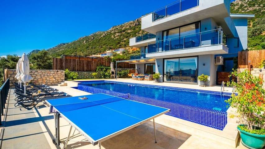 Holiday apartment for 6 people, with terrace in Kalkan