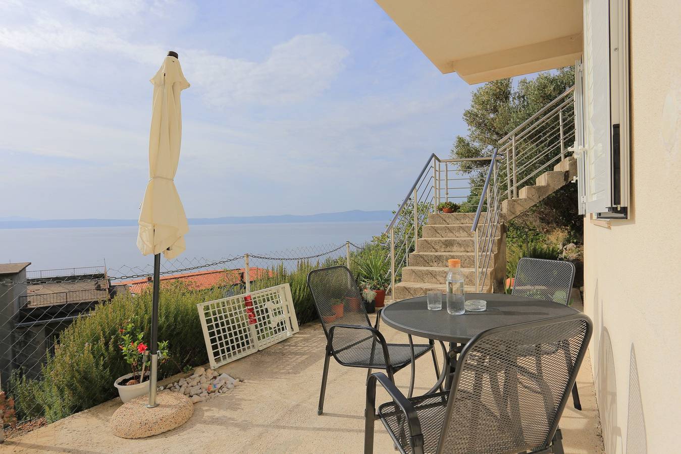 Geheel appartement, Studio appartement met terras en uitzicht op zee Podgora, Makarska As-21817-a in Podgora, Makarska Riviera