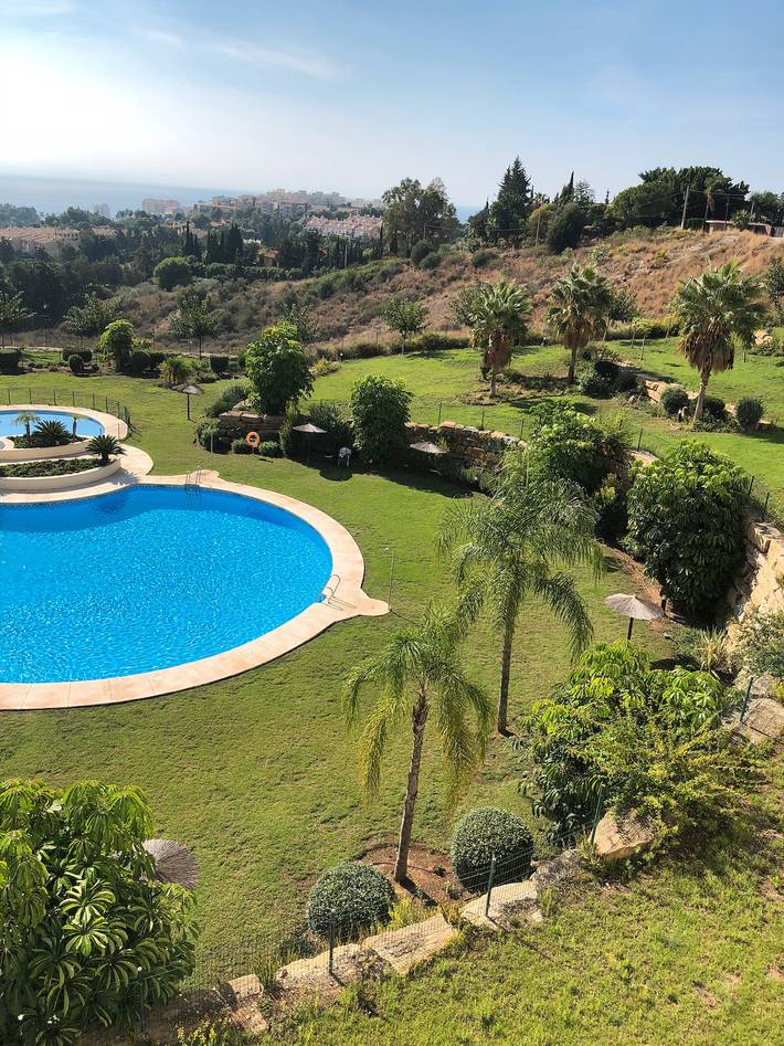Vacation rental for 6 people, with children pool and yard in Benalmádena