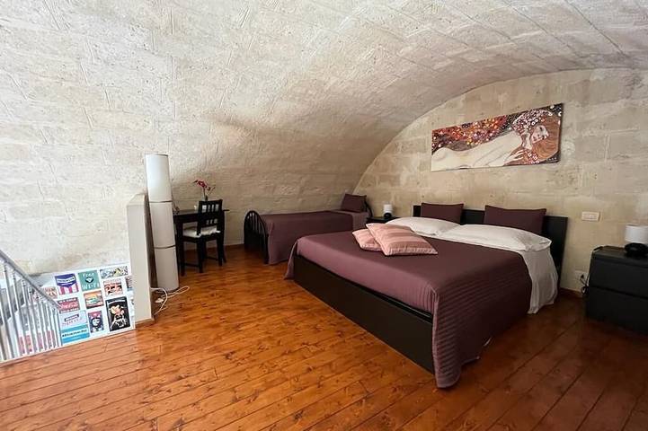 Die Windmühle Sasso Caveoso in Matera, Piana del Metaponto