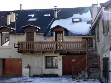 Gîte pour 5 personnes, avec balcon, animaux acceptés à Fontrabiouse