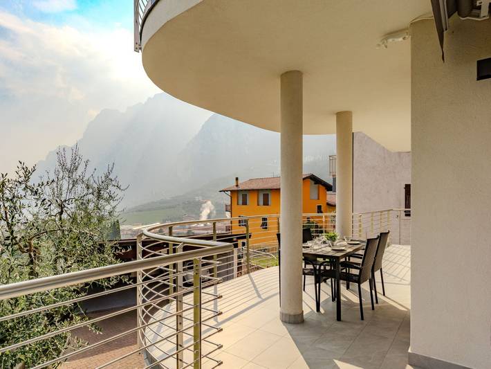 Ferienwohnung für 5 Personen, mit Garten und Seeblick in Tenno - 4