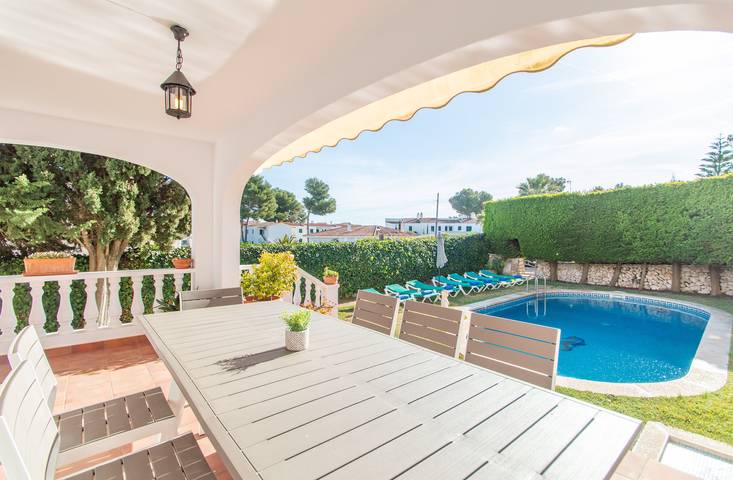 Chalet para 10 personas, con jardín y terraza en Menorca - 4