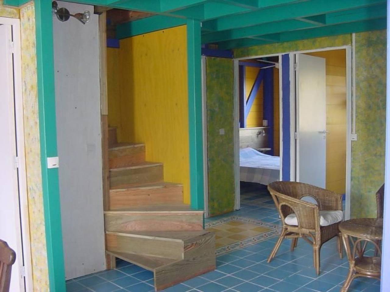 Holzbungalow, 3 Schlafzimmer, Meerblick, privater Jacuzzi in Deshaies, Guadeloupe