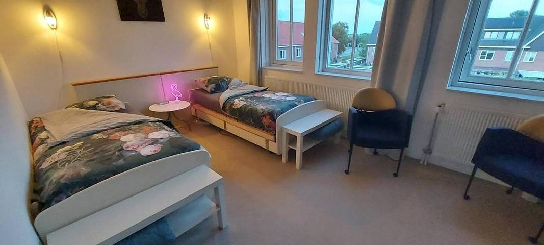 Gîte pour 4 personnes, avec vue à Meppel