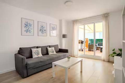 Apartamento para 6 personas, con Terraza y Vistas en Burriana