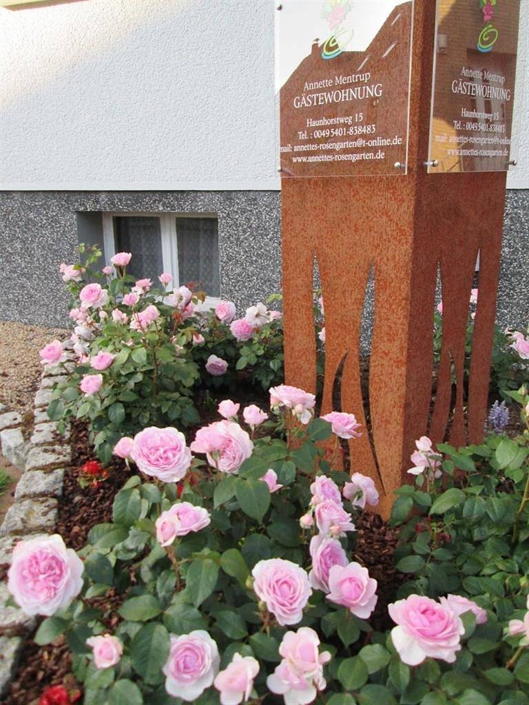 Geheel vakantieappartement, Annettes Rosengarten, Ferienwohnung in Georgsmarienhütte, Osnabrück en omgeving