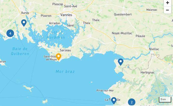 Parc de vacances pour 4 personnes, avec piscine ainsi que jardin et bassin pour enfant dans le Morbihan - 3