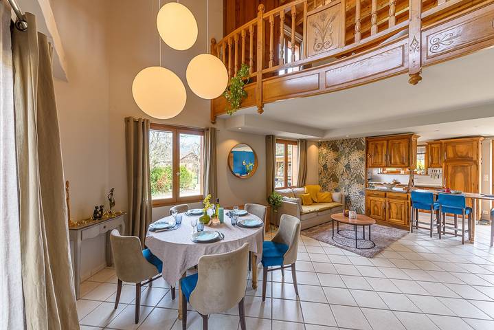 Location de vacances pour 5 personnes, avec terrasse et jardin, animaux acceptés à Saint-Jorioz - 2