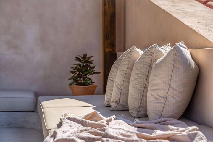 Location de vacances pour 7 personnes, avec vue sur l’océan et jardin dans Kalyves - 3