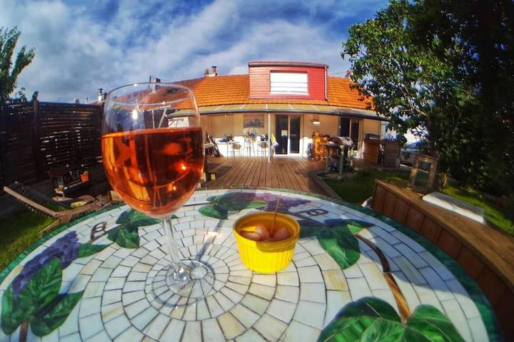 Ferienhaus für 6 Personen, mit Ausblick und Terrasse - 1