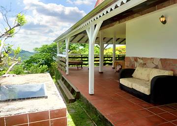 Maison de vacances pour 5 personnes, avec terrasse en Martinique