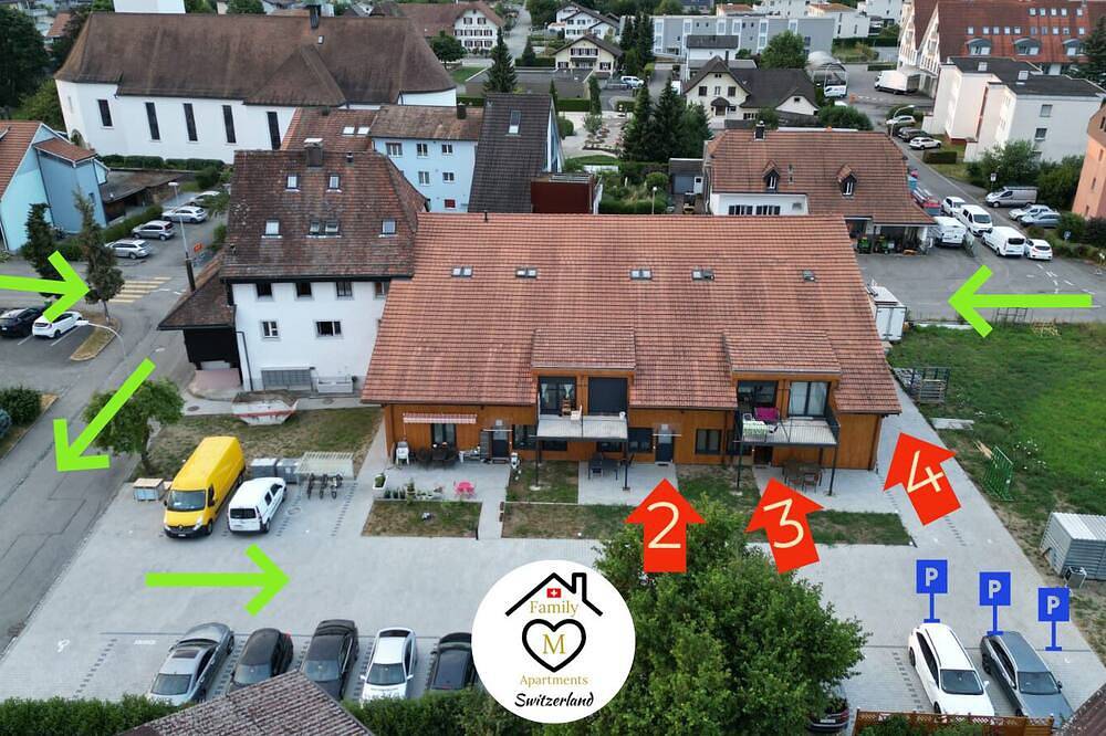 Ganze Wohnung, Family M Apartments 4 - Center of Switzerland - Near highway in Kanton Solothurn