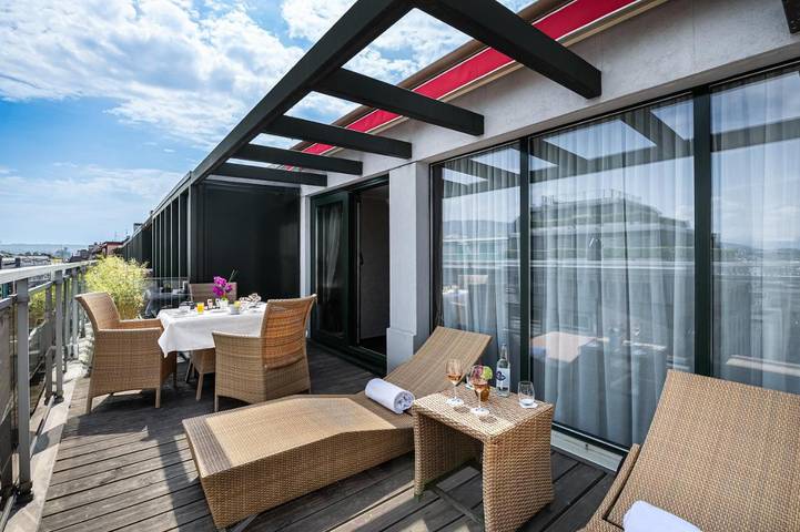 Hotel para 4 pessoas, com Sauna em Genebra